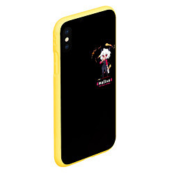 Чехол iPhone XS Max матовый MALINA, цвет: 3D-желтый — фото 2