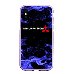 Чехол iPhone XS Max матовый MITSUBISHI