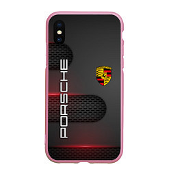 Чехол iPhone XS Max матовый PORSCHE