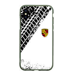 Чехол iPhone XS Max матовый PORSCHE