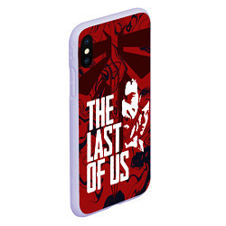 Чехол iPhone XS Max матовый THE LAST OF US, цвет: 3D-светло-сиреневый — фото 2