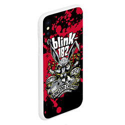 Чехол iPhone XS Max матовый Blink 182, цвет: 3D-белый — фото 2
