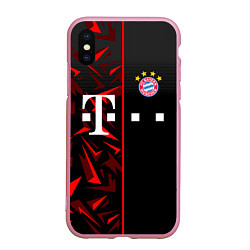Чехол iPhone XS Max матовый FC Bayern Munchen Форма