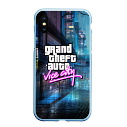 Чехол iPhone XS Max матовый GTA