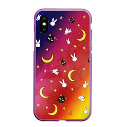 Чехол iPhone XS Max матовый SAILOR MOON