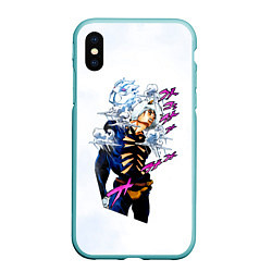 Чехол iPhone XS Max матовый JoJo Bizarre Adventure