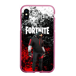 Чехол iPhone XS Max матовый IKONIK FORTNITE