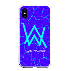 Чехол iPhone XS Max матовый ALAN WALKER АЛАН УОКЕР