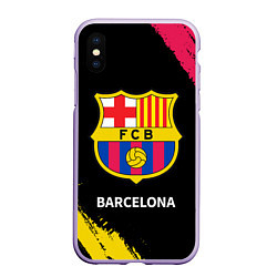 Чехол iPhone XS Max матовый BARCELONA БАРСЕЛОНА