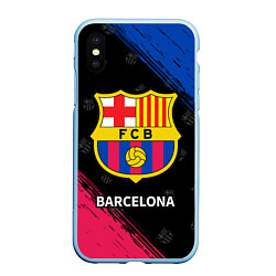 Чехол iPhone XS Max матовый BARCELONA БАРСЕЛОНА