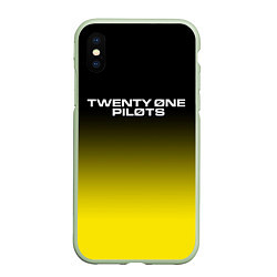 Чехол iPhone XS Max матовый TWENTY ONE PILOTS 21 PILOTS