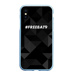 Чехол iPhone XS Max матовый FREEBAT9