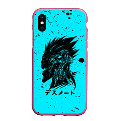 Чехол iPhone XS Max матовый Death Note