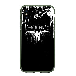 Чехол iPhone XS Max матовый Death Note