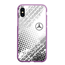 Чехол iPhone XS Max матовый Mercedes-Benz