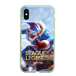 Чехол iPhone XS Max матовый League of Legends МАСТЕР ЙИ