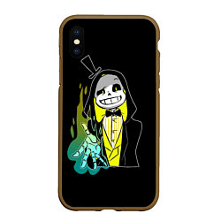 Чехол iPhone XS Max матовый UNDERTALE