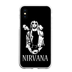 Чехол iPhone XS Max матовый NIRVANA