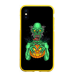 Чехол iPhone XS Max матовый Halloween Zombie