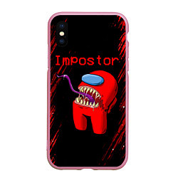 Чехол iPhone XS Max матовый AMONG US - MONSTER