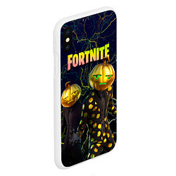 Чехол iPhone XS Max матовый Fortnite Jack Gourdon, цвет: 3D-белый — фото 2