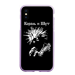 Чехол iPhone XS Max матовый Король и Шут