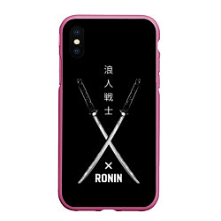 Чехол iPhone XS Max матовый Ronin