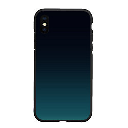 Чехол iPhone XS Max матовый GRADIENT