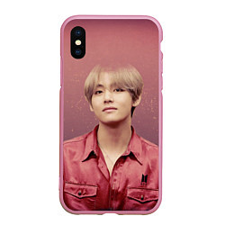 Чехол iPhone XS Max матовый BTS