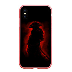 Чехол iPhone XS Max матовый Samurai