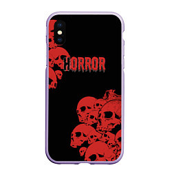 Чехол iPhone XS Max матовый Horror