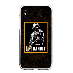 Чехол iPhone XS Max матовый Bandit