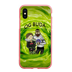 Чехол iPhone XS Max матовый Репер - OG Buda