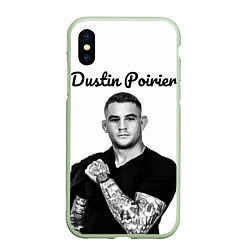 Чехол iPhone XS Max матовый Dustin Poirier