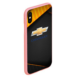 Чехол iPhone XS Max матовый CHEVROLET Шевроле, цвет: 3D-баблгам — фото 2