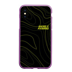 Чехол iPhone XS Max матовый Ninjas In Pyjamas