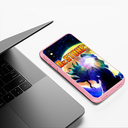 Чехол iPhone XS Max матовый Доктор Стоун, цвет: 3D-баблгам — фото 2