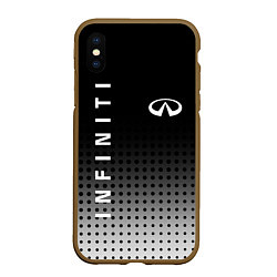 Чехол iPhone XS Max матовый Infiniti