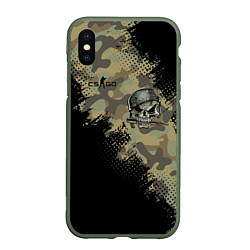 Чехол iPhone XS Max матовый Counter Strike