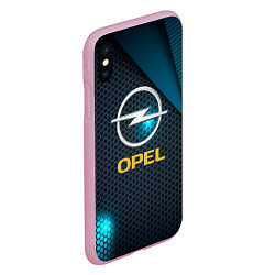 Чехол iPhone XS Max матовый OPEL ОПЕЛЬ, цвет: 3D-розовый — фото 2