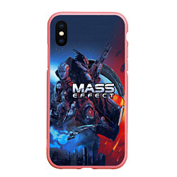 Чехол iPhone XS Max матовый Mass EFFECT Legendary ed, цвет: 3D-баблгам