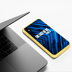 Чехол iPhone XS Max матовый THE LAST OF US 2, цвет: 3D-желтый — фото 2