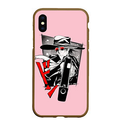 Чехол iPhone XS Max матовый Hellsing Хеллсинг