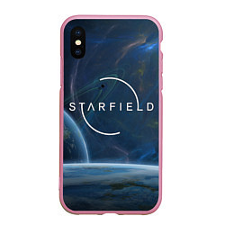 Чехол iPhone XS Max матовый Starfield