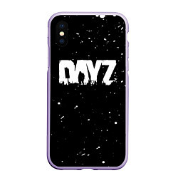 Чехол iPhone XS Max матовый DAYZ ДЕЙЗИ, цвет: 3D-светло-сиреневый