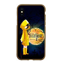 Чехол iPhone XS Max матовый Little Nightmares 2