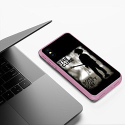 Чехол iPhone XS Max матовый THE CURE, цвет: 3D-розовый — фото 2