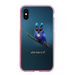 Чехол iPhone XS Max матовый Owl