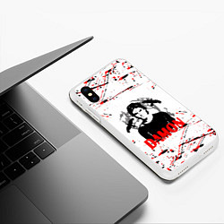 Чехол iPhone XS Max матовый Дневники вампира,, цвет: 3D-белый — фото 2