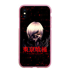 Чехол iPhone XS Max матовый Токийский гуль Tokyo Ghoul